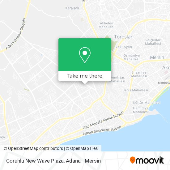 Çoruhlu New Wave Plaza map