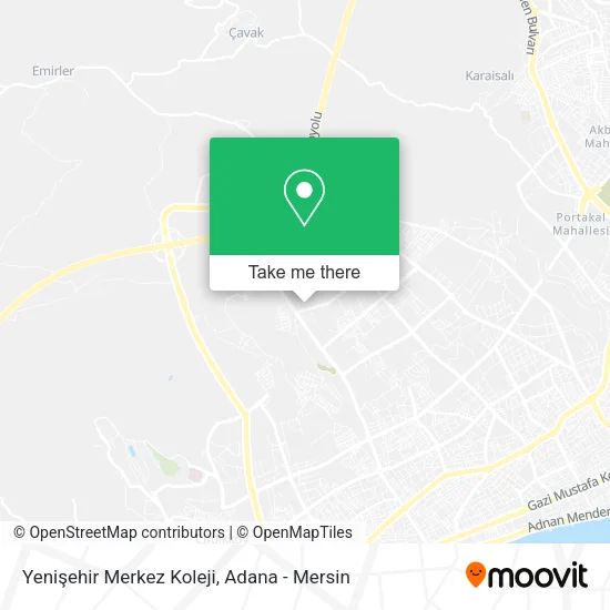 Yenişehir Merkez Koleji map