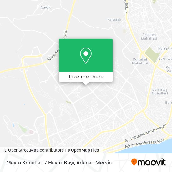 Meyra Konutları / Havuz Başı map