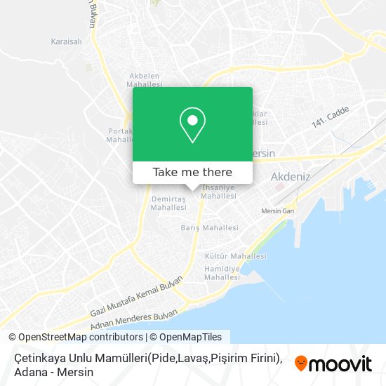 Çetinkaya Unlu Mamülleri(Pide,Lavaş,Pişirim Firini) map