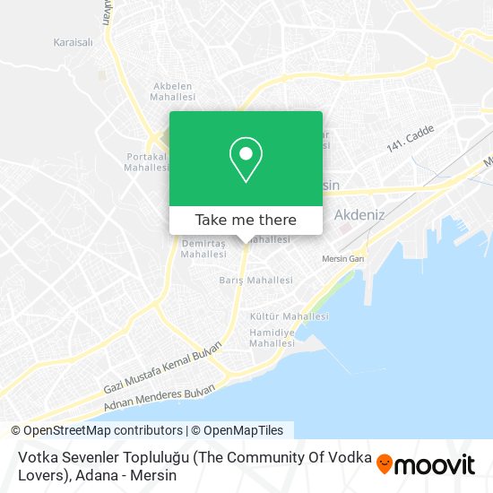 Votka Sevenler Topluluğu (The Community Of Vodka Lovers) map
