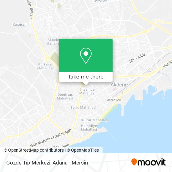 Gözde Tıp Merkezi map