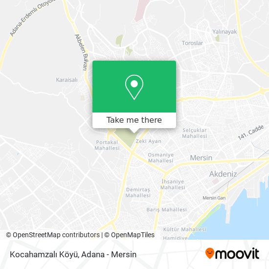 Kocahamzalı Köyü map