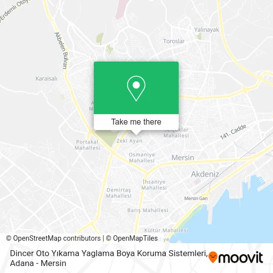 Dincer Oto Yıkama Yaglama Boya Koruma Sistemleri map
