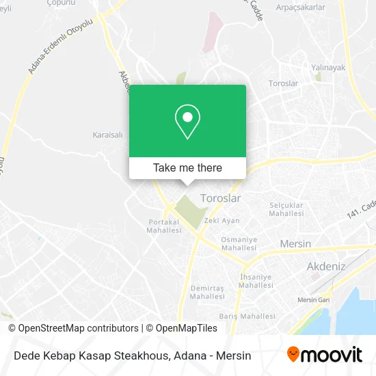 Dede Kebap Kasap Steakhous map