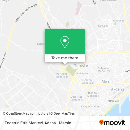 Enderun Etüt Merkezi map