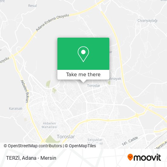 TERZİ map