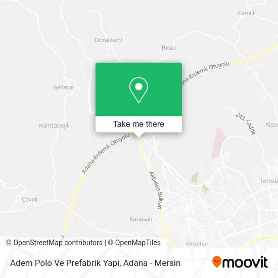 Adem Polo Ve Prefabrik Yapi map