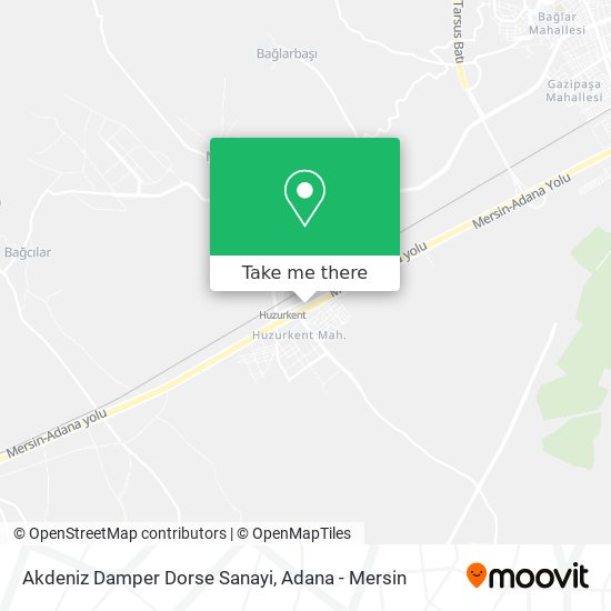 Akdeniz Damper Dorse Sanayi map