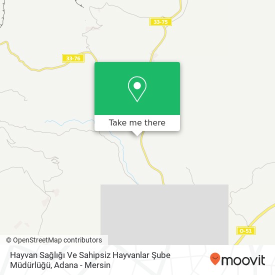 Hayvan Sağlığı Ve Sahipsiz Hayvanlar Şube  Müdürlüğü map