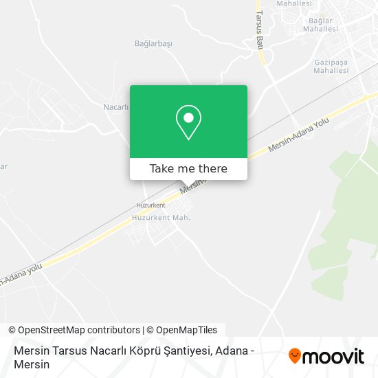 Mersin Tarsus Nacarlı Köprü Şantiyesi map