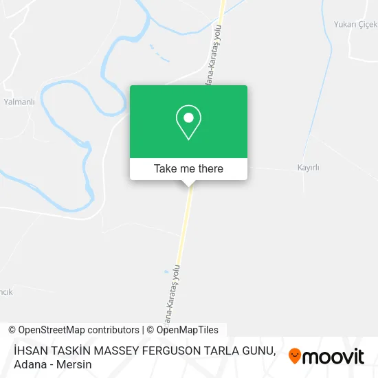 İHSAN TASKİN MASSEY FERGUSON TARLA GUNU map