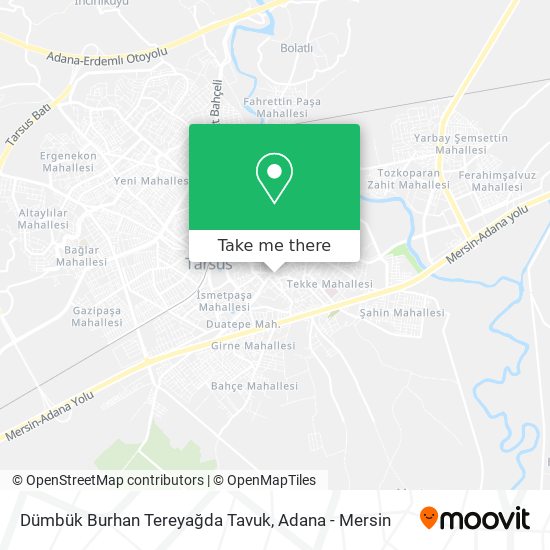 Dümbük Burhan Tereyağda Tavuk map
