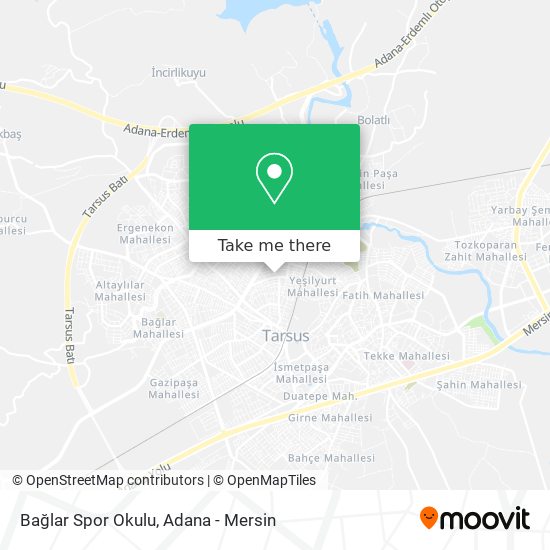 Bağlar Spor Okulu map