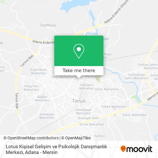 Lotus Kişisel Gelişim ve Psikolojik Danışmanlık Merkezi map