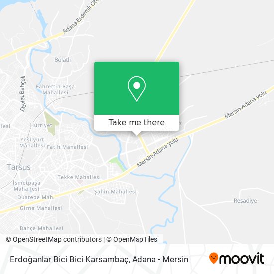Erdoğanlar Bici Bici Karsambaç map