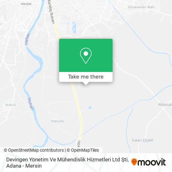 Devingen Yönetim Ve Mühendislik Hizmetleri Ltd Şti map