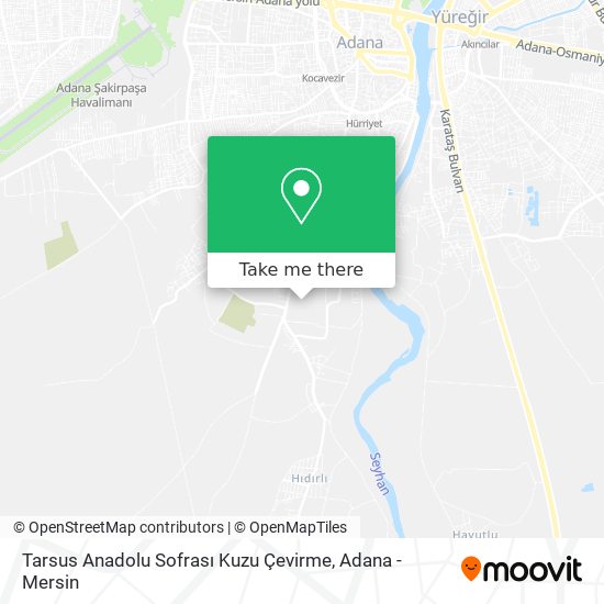 Tarsus Anadolu Sofrası Kuzu Çevirme map