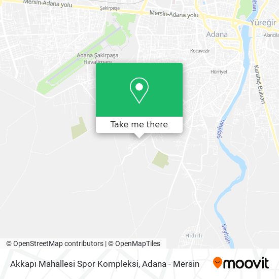 Akkapı Mahallesi Spor Kompleksi map