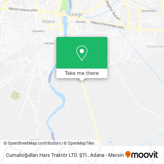 Cumalioğulları Hars Traktör LTD. ŞTİ. map