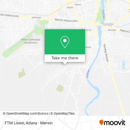 FTM Lisesi map