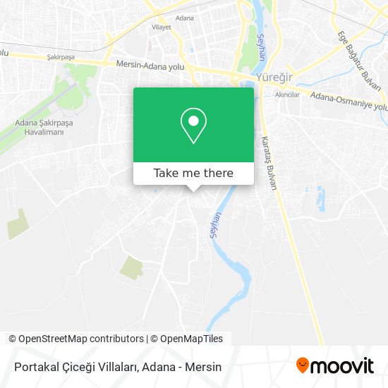 Portakal Çiceği Villaları map