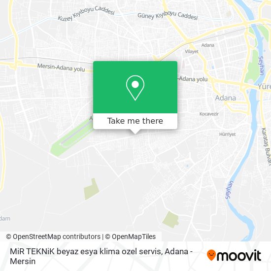 MiR TEKNiK beyaz esya klima ozel servis map