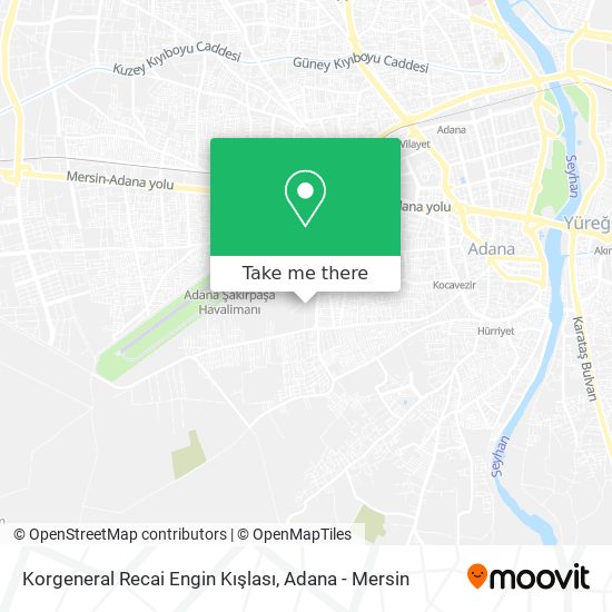 Korgeneral Recai Engin Kışlası map