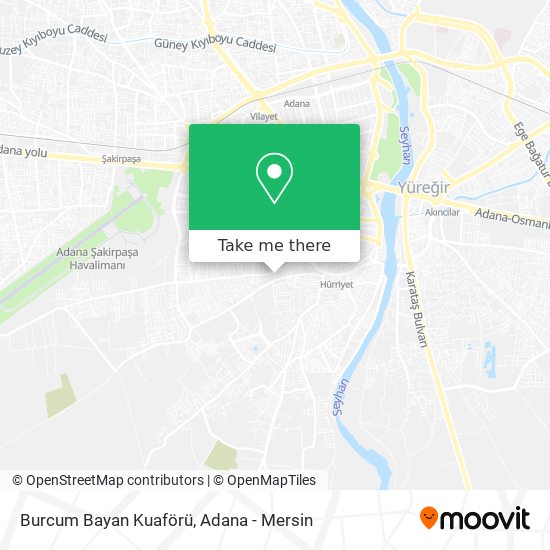 Burcum Bayan Kuaförü map