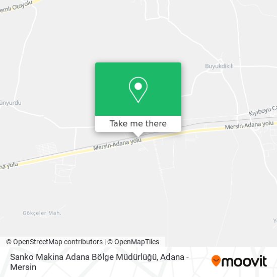 Sanko Makina Adana Bölge Müdürlüğü map