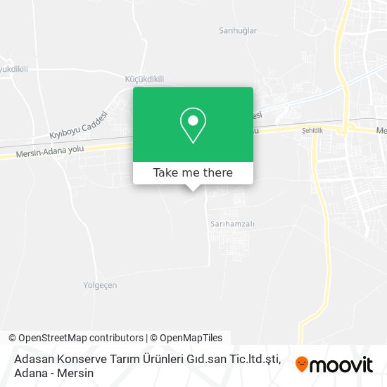 Adasan Konserve Tarım Ürünleri Gıd.san Tic.ltd.şti map