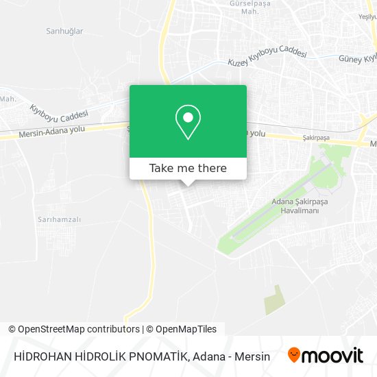 HİDROHAN HİDROLİK PNOMATİK map