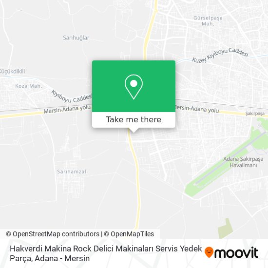 Hakverdi Makina Rock Delici Makinaları Servis Yedek Parça map