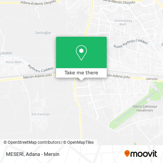 MESERİ map