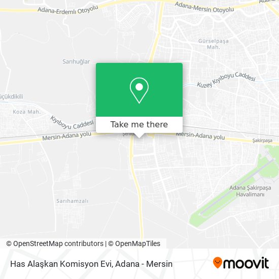 Has Alaşkan Komisyon Evi map
