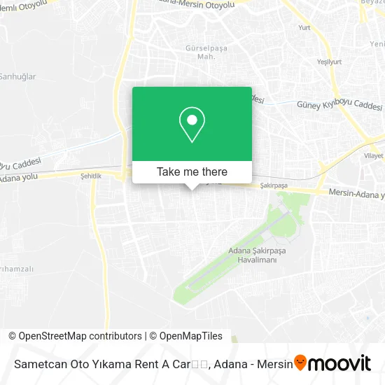 Sametcan Oto Yıkama Rent A Car🚗🚙 map