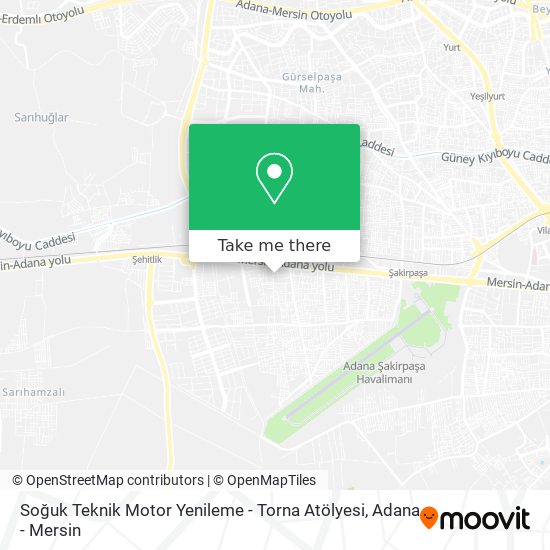 Soğuk Teknik Motor Yenileme - Torna Atölyesi map