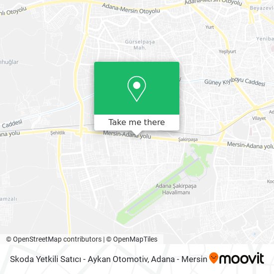 Skoda Yetkili Satıcı - Aykan Otomotiv map