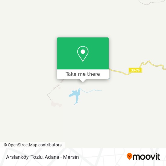 Arslanköy, Tozlu map