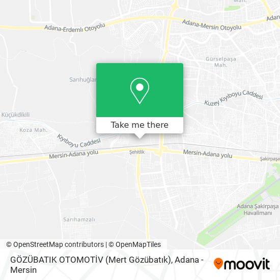GÖZÜBATIK OTOMOTİV (Mert Gözübatık) map