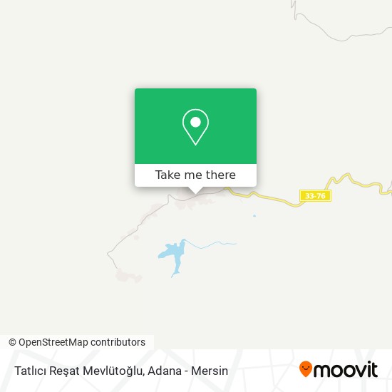 Tatlıcı Reşat Mevlütoğlu map