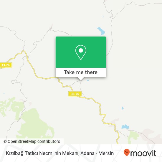 Kızılbağ Tatlıcı Necmi'nin Mekanı map