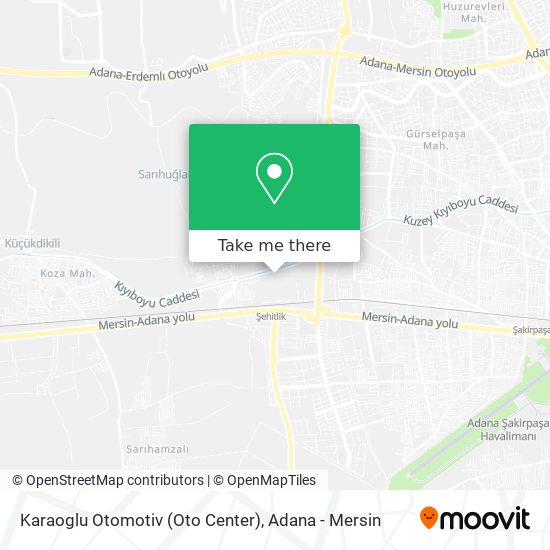 Karaoglu Otomotiv (Oto Center) map