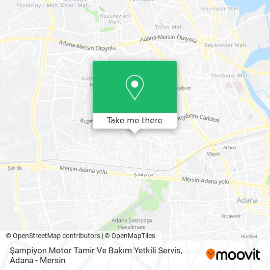 Şampiyon Motor Tamir Ve Bakım Yetkili Servis map