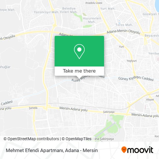 Mehmet Efendi Apartmanı map