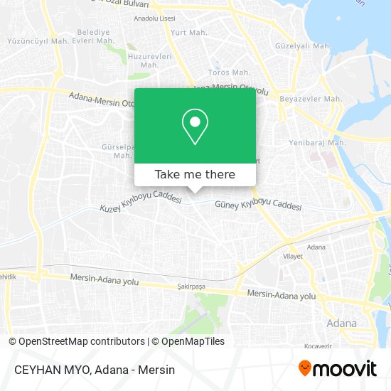 CEYHAN MYO map