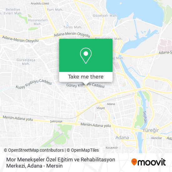 Mor Menekşeler Özel Eğitim ve Rehabilitasyon Merkezi map