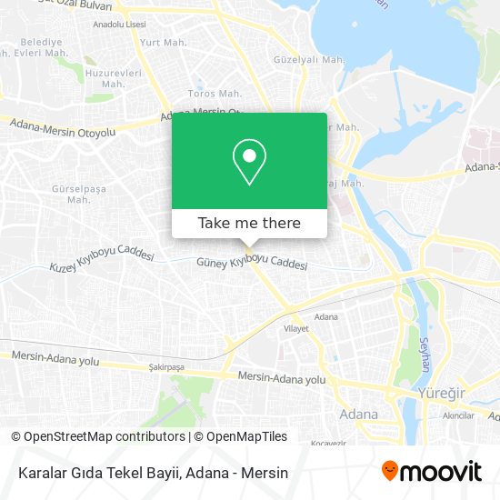 Karalar Gıda Tekel Bayii map