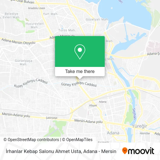 İrhanlar Kebap Salonu Ahmet Usta map