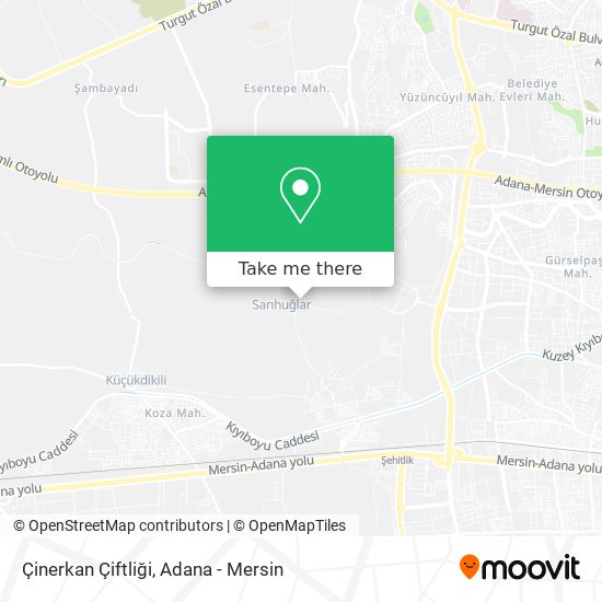 Çinerkan Çiftliği map